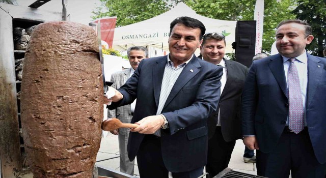 Bursanın lezzetleri Osmangazide tanıtılıyor