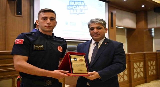 Bursanın yeni alev savaşçıları göreve hazır