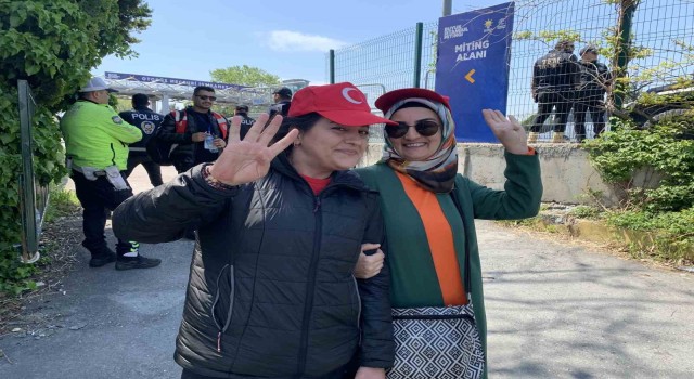 Büyük İstanbul Mitingi öncesi Marmarayda yoğunluk yaşandı