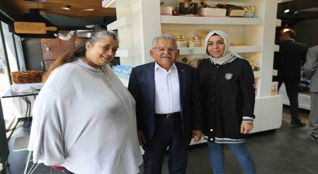 Büyükkılıçtan Bekir Yıldız Bulvarı esnafına ziyaret