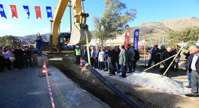 Büyükşehir, Muğlanın içme suyu altyapısını yeniliyor