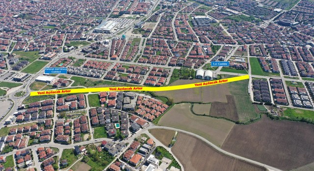 Büyükşehir Serdivanda yeni duble yol ile ulaşıma alternatif getiriyor