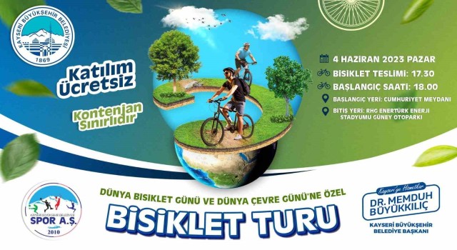 Büyükşehirden özel bisiklet turu