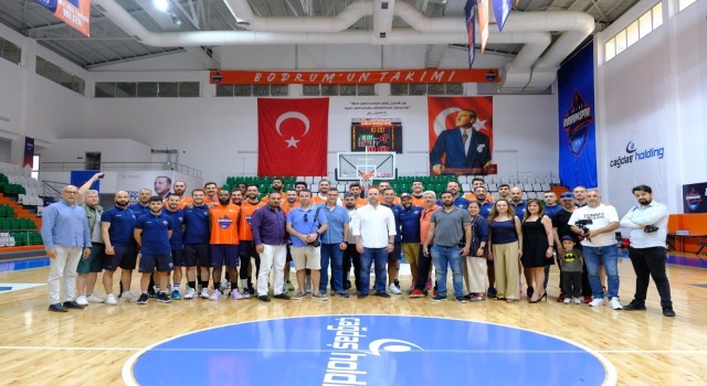Çağdaş Bodrum Spor Basketbol Kulübü basın mensuplarını ağırladı