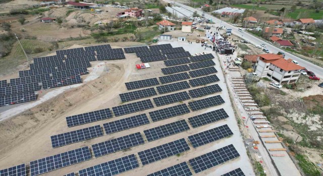 Çameli Belediyesinin ilk güneş enerji santrali hizmete açıldı