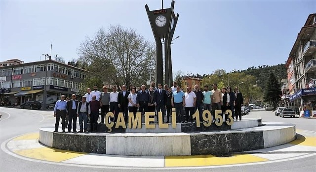 Çamelinden AK Partiye tam destek