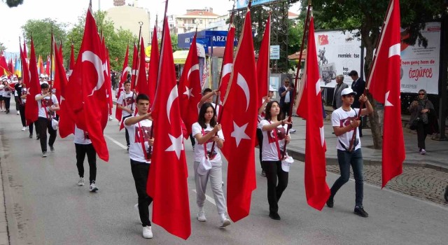 Çanakkalede 19 Mayıs kutlaması
