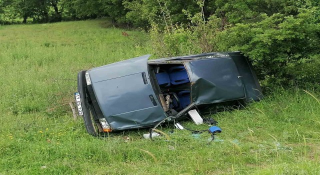 Çanda trafik kazası: 1 yaralı