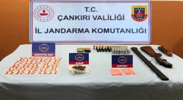 Çankırıda uyuşturucu operasyonu: 2 tutuklama