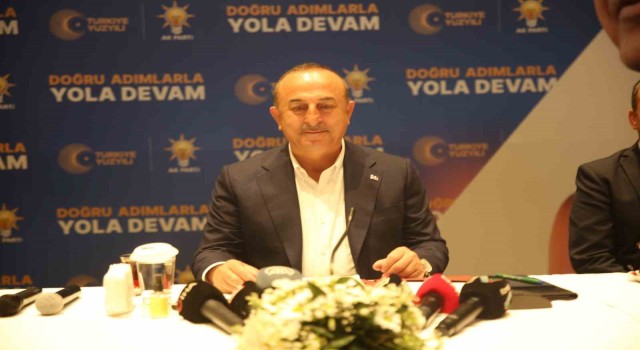 Çavuşoğlu: Karşımızda yerli ve milli bir muhalefet yok