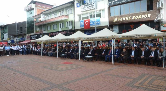 Çaycumada 19 Mayıs Atatürkü Anma, Gençlik ve Spor Bayramı kutlandı