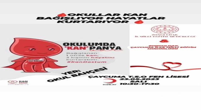 Çaycumada Okulumda Kanpanya Var projesi başladı