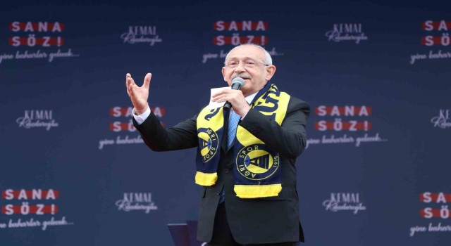 CHP Genel Başkanı Kılıçdaroğlu Ağrıda miting yaptı