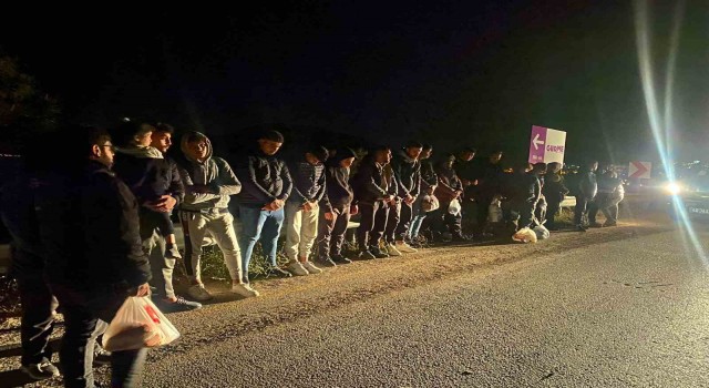 Çıkış hazırlığındaki göçmenler yakalandı