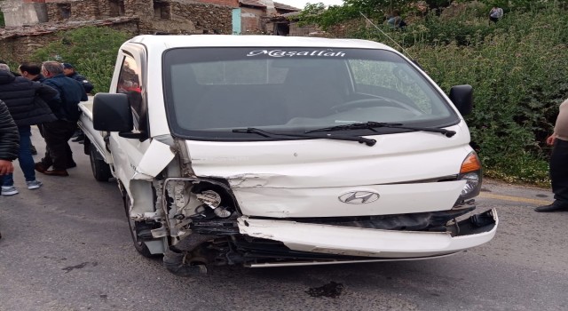 Çinede trafik kazası: 1 yaralı
