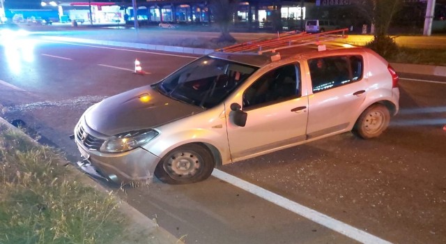 Çinede trafik kazası: 2 yaralı