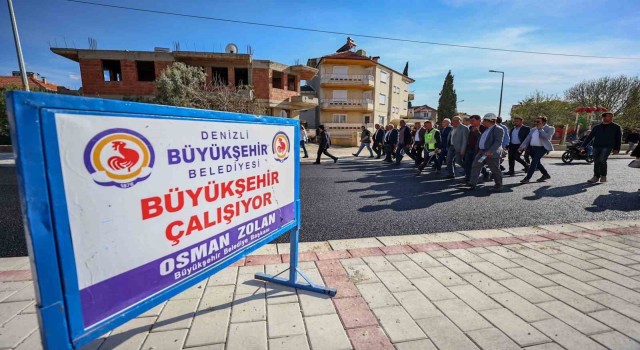 Çivrilde geciken üstyapı yatırımlarına büyükşehir el attı