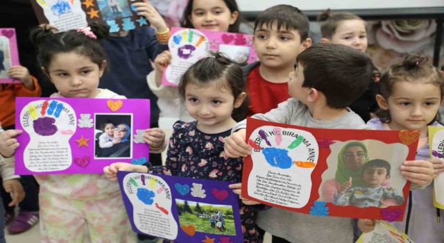 Çocuklardan Anneler Günü sürprizi