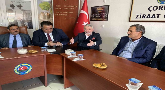 Çorum Belediyesi, ziraat odası ile ortak projeler üretecek