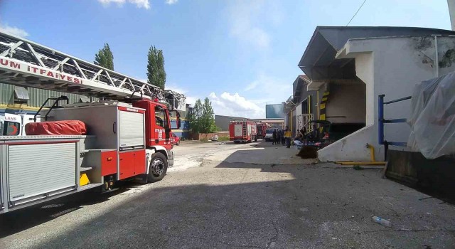 Çorumdaki bronz fabrikasındaki patlama