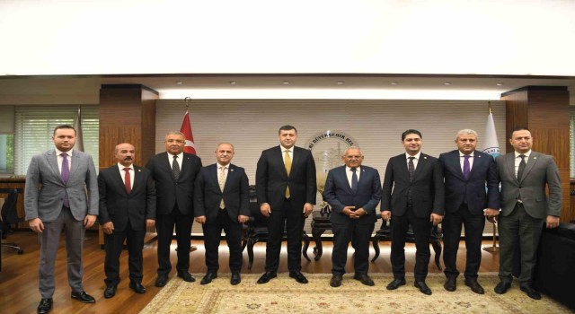 Cumhur İttifakı milletvekillerinden Başkan Büyükkılıça ziyaret