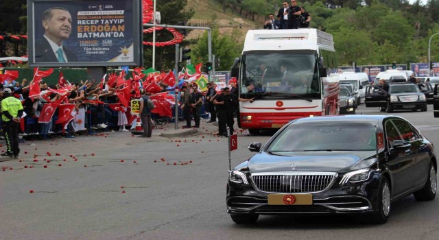 Cumhurbaşkanı Erdoğan Batmanda