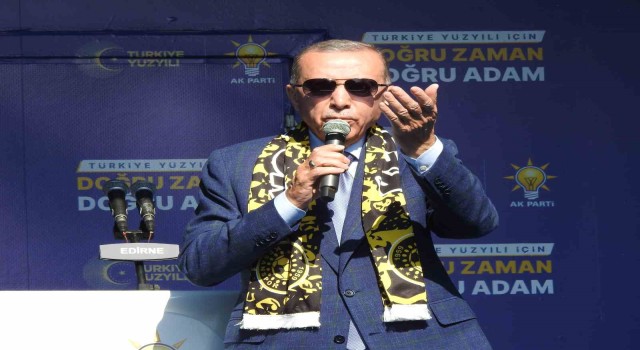 Cumhurbaşkanı Erdoğan: Görevde olduğum sürece adaleti size teslim etmeyiz