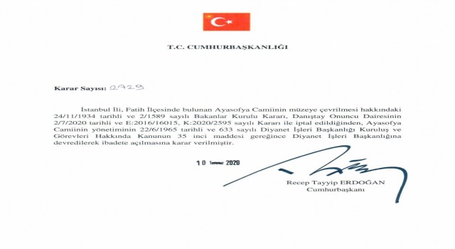 Cumhurbaşkanı Erdoğan seçim programını Ayasofyada akşam namazı ile sonlandıracak