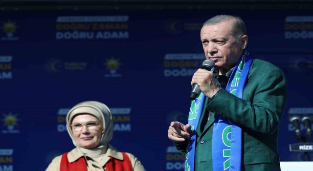 Cumhurbaşkanı Erdoğanın seçimin stresini memleketi Rizede atması bekleniyor