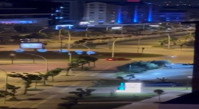 Dakikalarca drift attı...Bursadaki trafik magandası kamerada