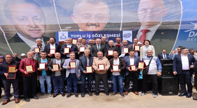 Darıcada işçinin yüzünü güldüren sözleşme imzalandı