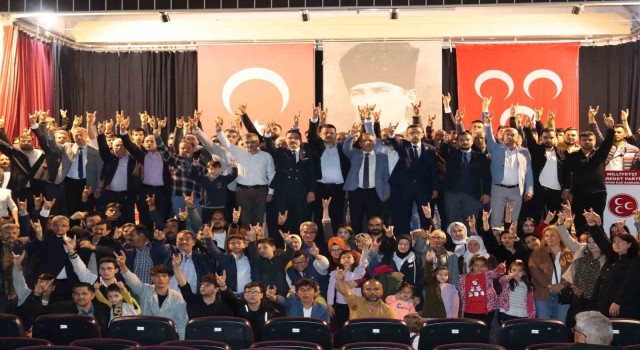 Denizlide CHP ve İYİ Partiden istifa eden 324 kişi MHPye katıldı