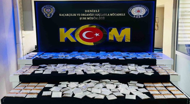 Denizlide kaçakçılık şebekelerine göz açtırılmıyor