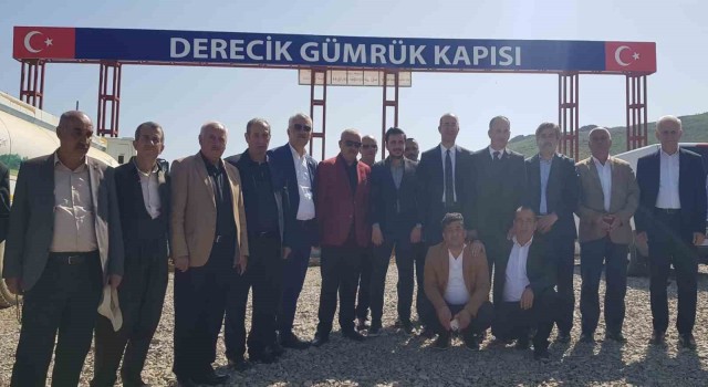 Derecik Gümrük Kapısının açılması için çalışmalar devam ediyor