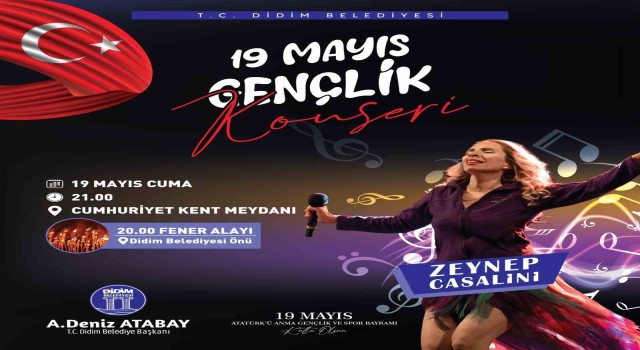 Didimde 19 Mayıs coşku ile kutlanacak