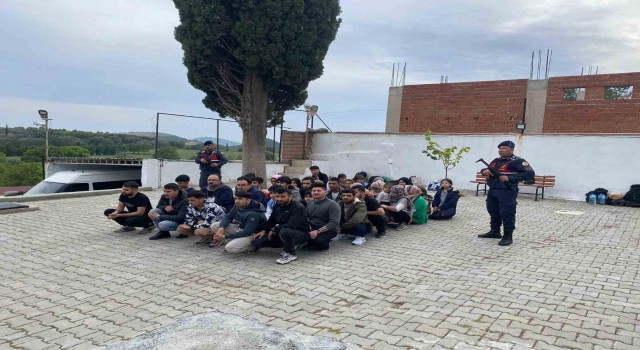 Didimde 46 düzensiz göçmen yakalandı