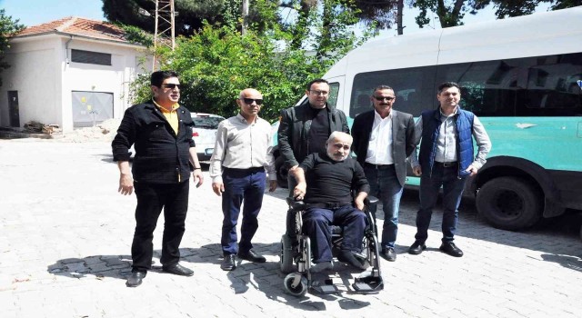 Didimde Engelli depremzedenin talebi yerine getirildi