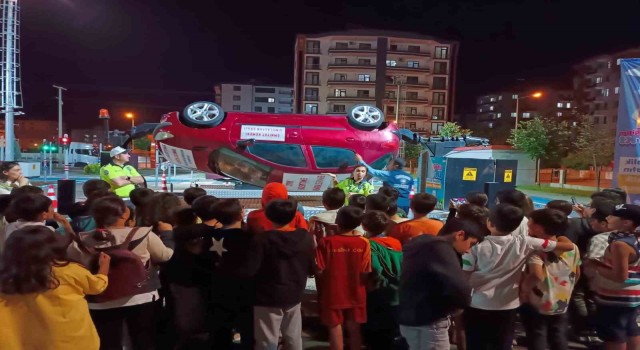 Diyarbakırda 90 öğrenciye trafik eğitimi verildi