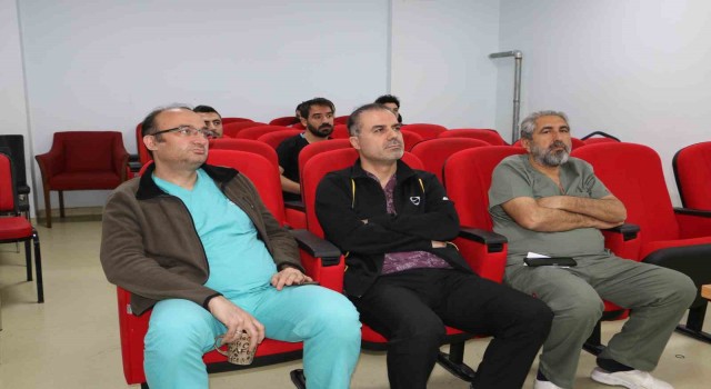 Diyarbakırda sağlıkçıların eğitimi hastanede de devam ediyor