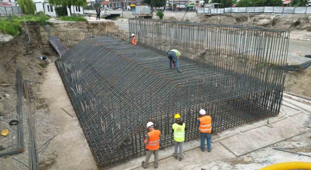 Düzcenin gerdanlığında hummalı çalışma