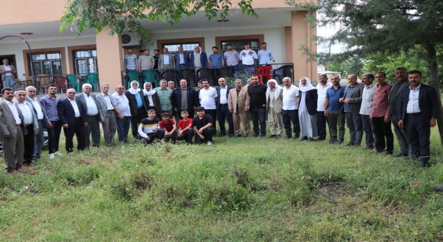 Ekinci kırsalda Cumhurbaşkanı Erdoğan için destek istedi