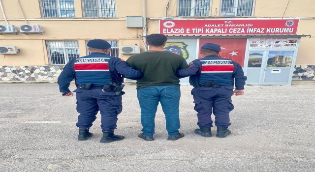 Elazığda 20 yıl kesinleşmiş hapis cezası bulunan zanlı yakalandı