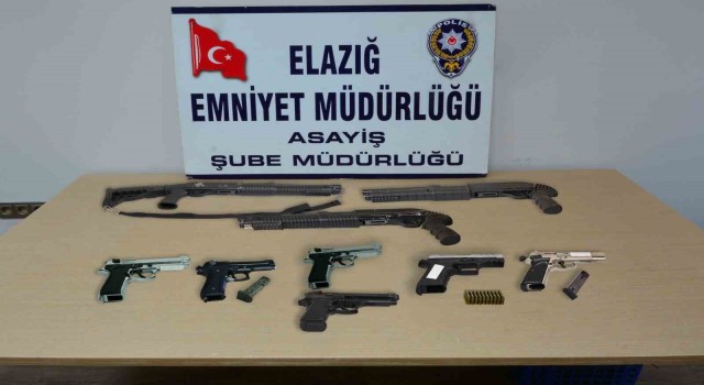 Elazığda asayiş ve şok uygulamaları: 22 kişi tutuklandı