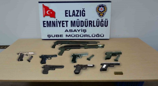 Elazığda asayiş ve şok uygulamaları: 25 kişi tutuklandı
