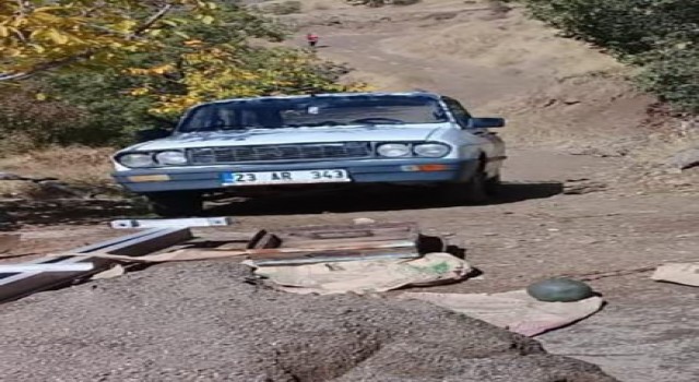 Elazığda park halindeki otomobil çalındı