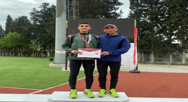 Elazığlı sporcu Utku Doğan, Türkiye 3.sü oldu