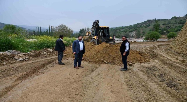 Emette Türk Otağı ve mesire alanı yapım çalışmaları sürüyor