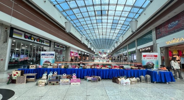 En özel el emeği sergisi Keçiörende