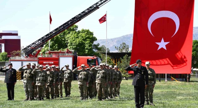 Engellilerin bir günlük temsili askerlik heyecanı