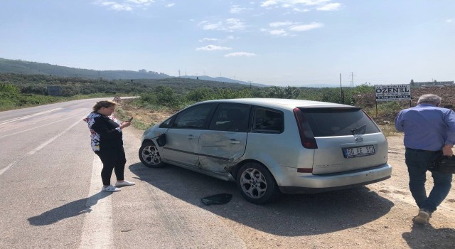 Erdekte trafik kazası: 1 yaralı
